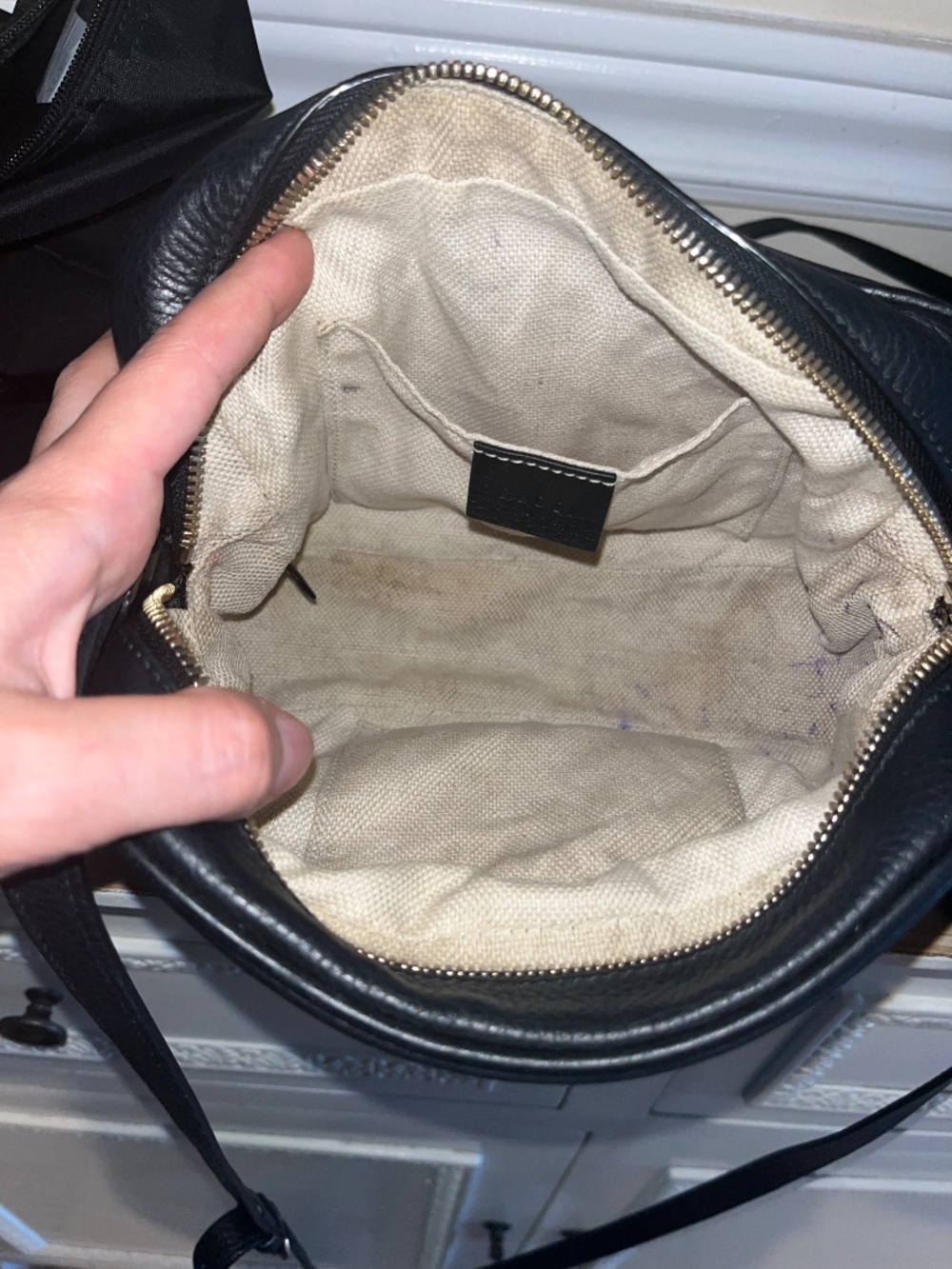 Gucci Black Soho Small Leather Disco Bag - Picture 7 of 7